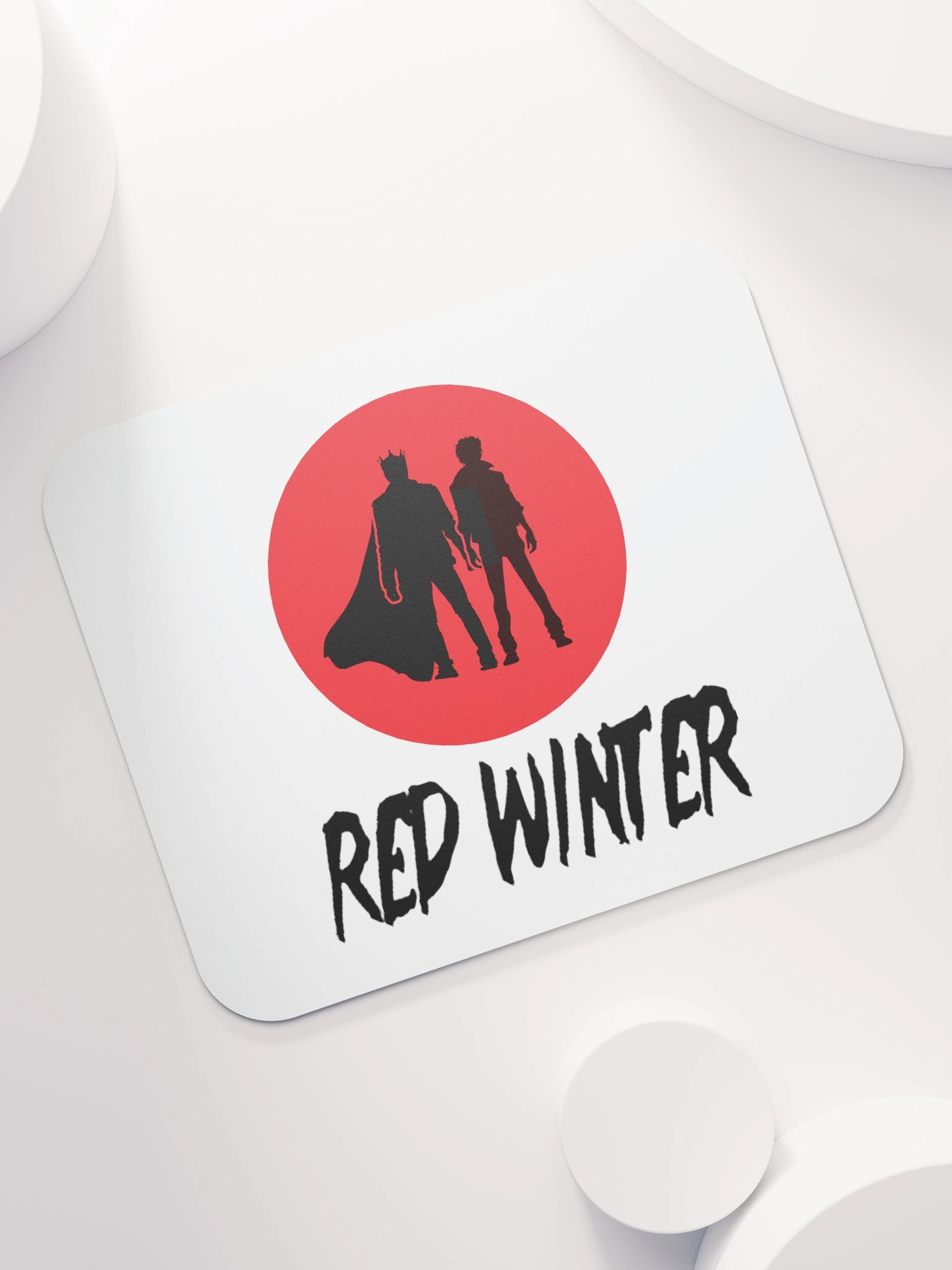 Red Winter Mouse Pad product image (7)