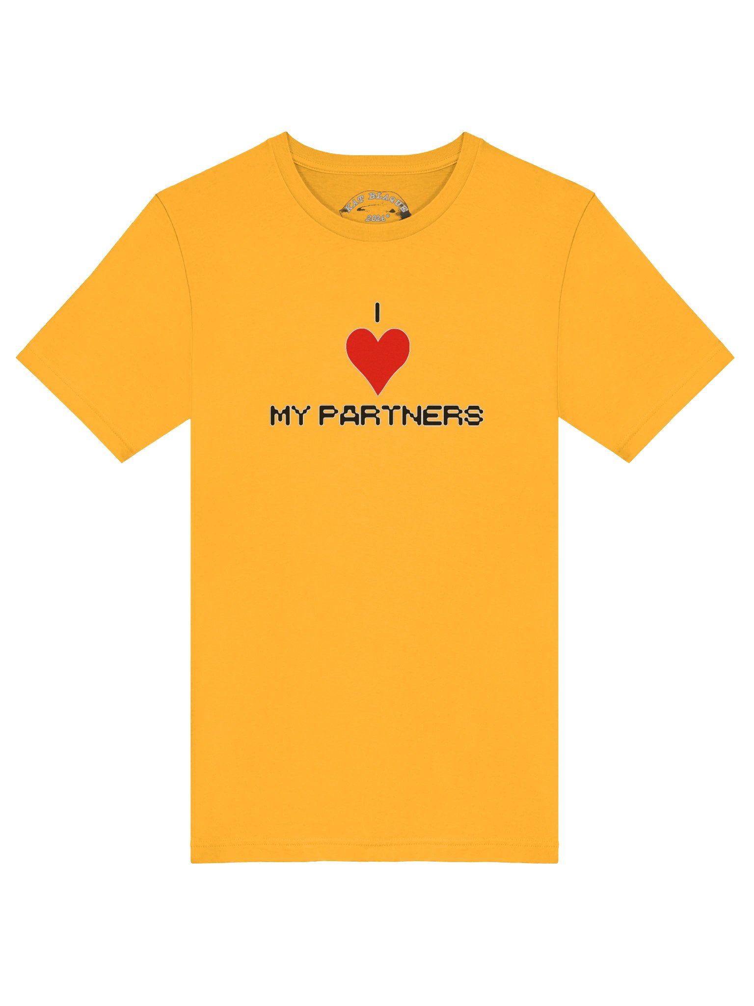 I Love My Partners Super Soft Black Ink Tee product image (5)