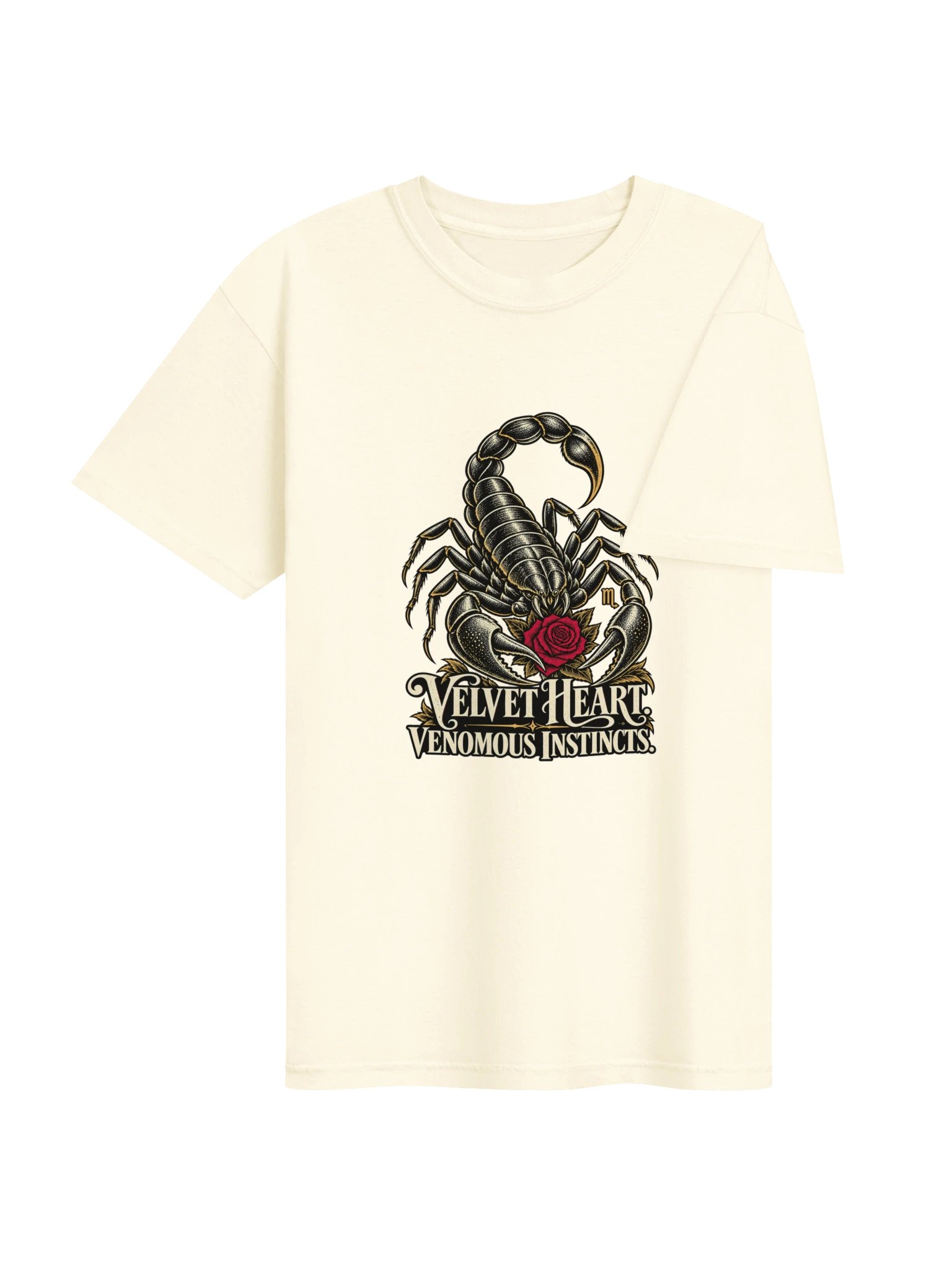 Scorpio: Velvet Heart. Venomous Instincts. - Premium Garment-Dyed Tee product image (13)