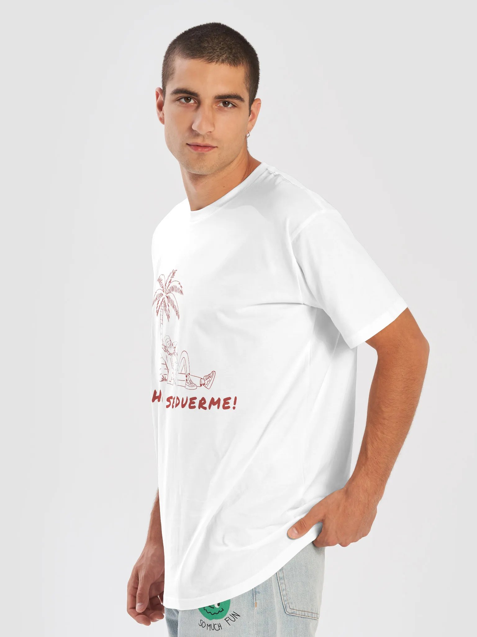 Hoy Se Duerme Tee — White product image (5)