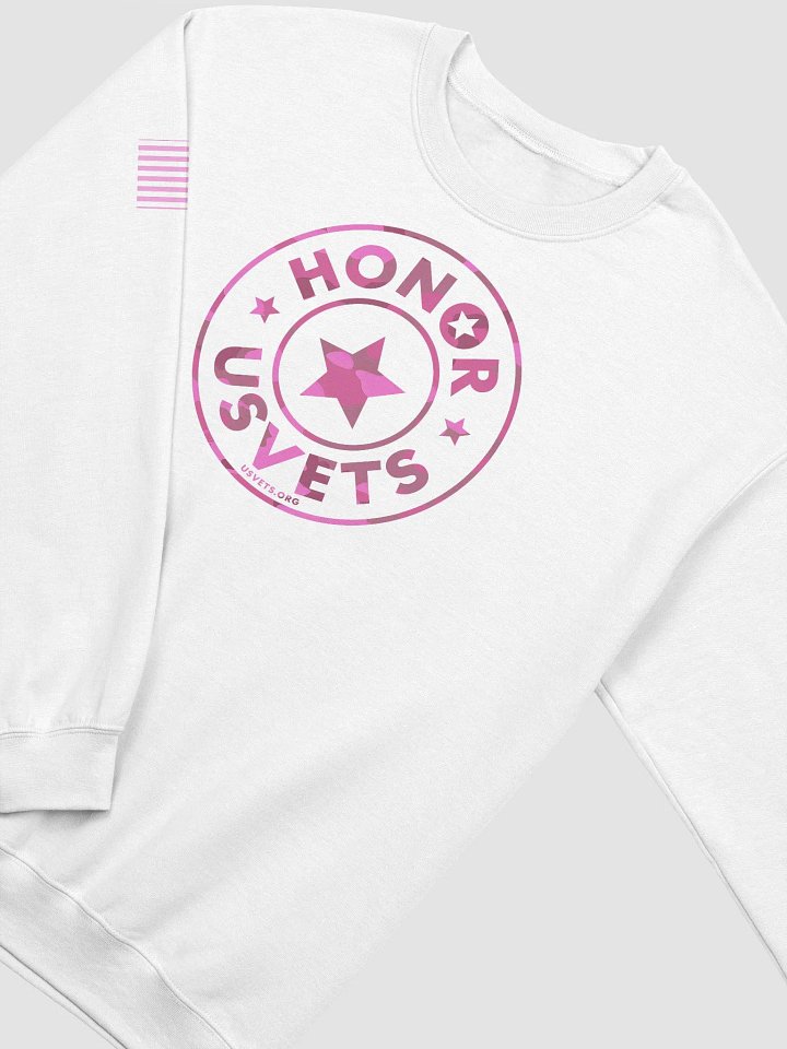 HONORUSVETS - PINK STAR CREWNECK product image (6)