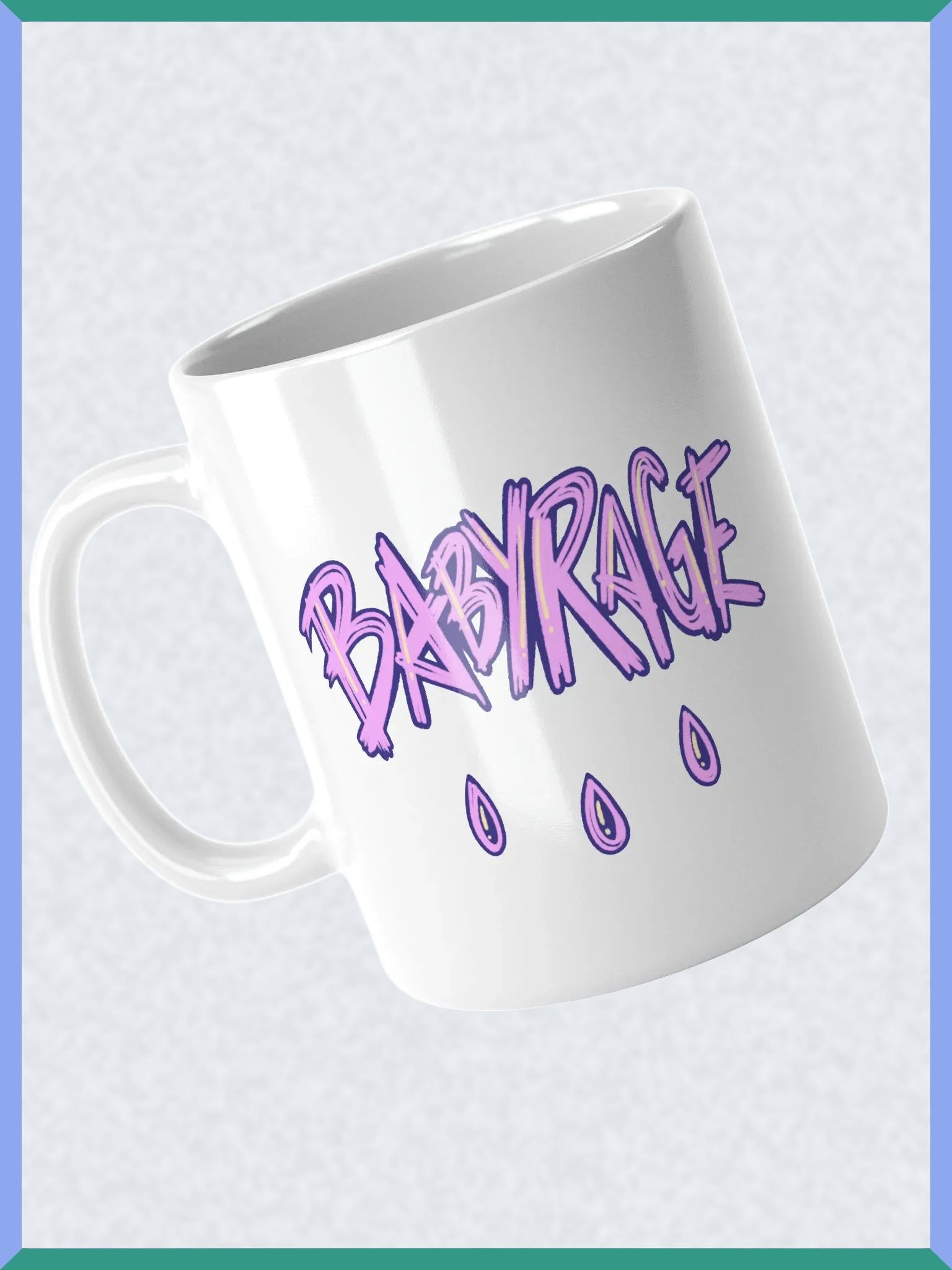 Baby Rage - White Glossy Mug product image (3)
