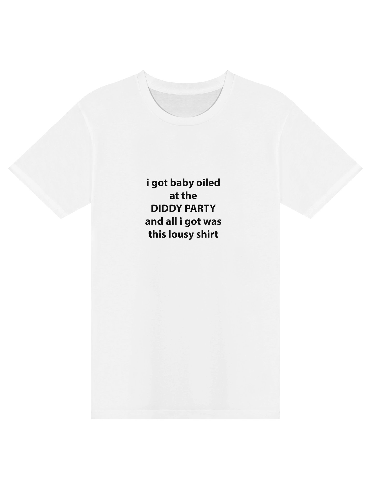 white t-shirt product image (1)