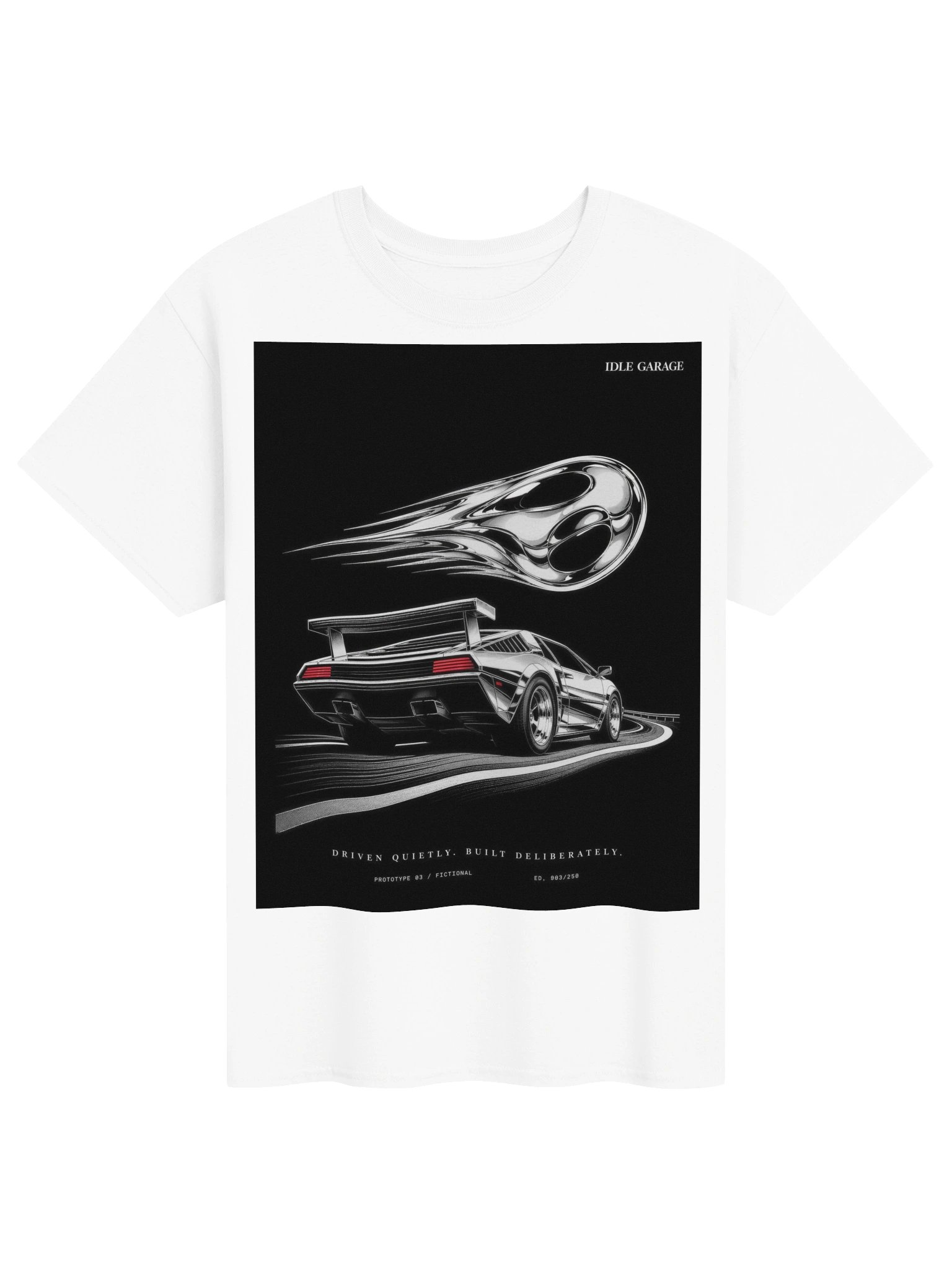 Idle Garage Prototype 03 Poster Tee product image (1)