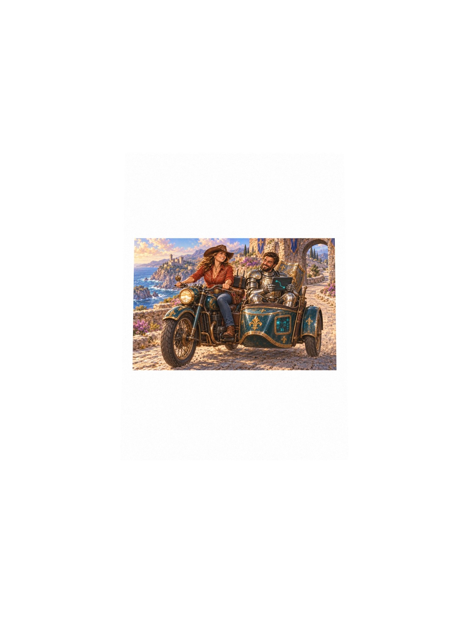 Route Optimization Small Art Print product image (4)