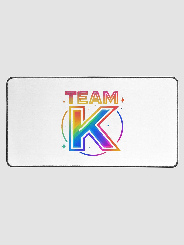 TEAM K Pride 1 Desk Mat 15.5" x 31.5" product image (1)