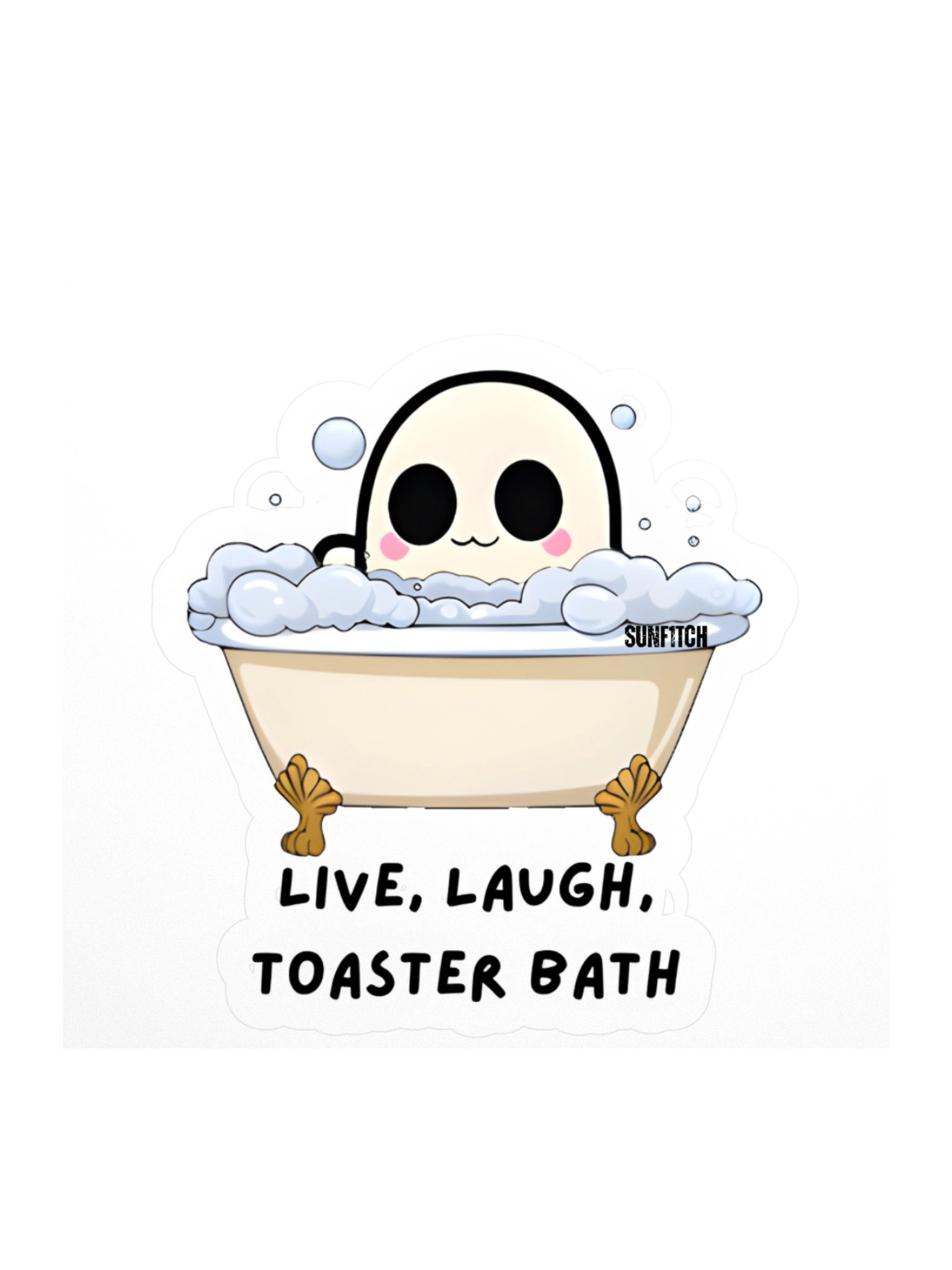 Live, Laugh, TB Sticker product image (1)