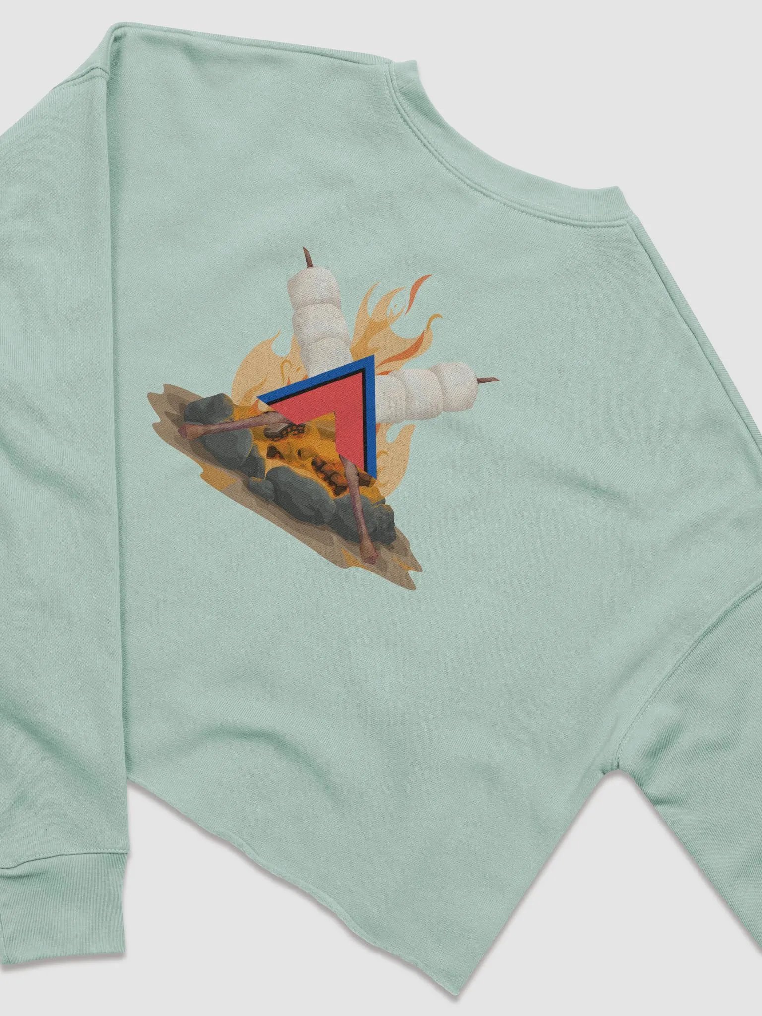 Tri-Arrow Crop Sweatshirt product image (4)