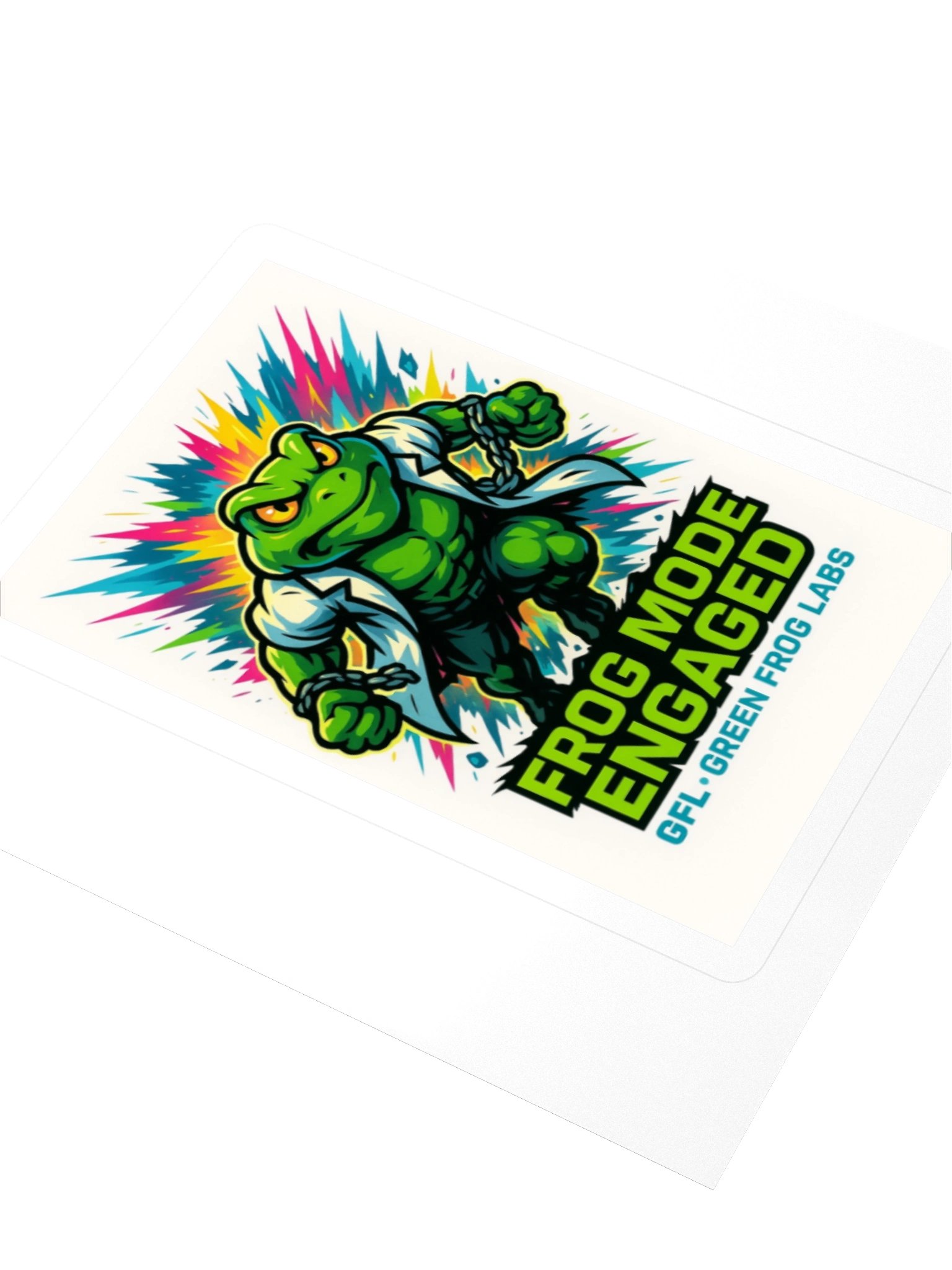 GFL Frog Mode Engaged Sticker product image (3)