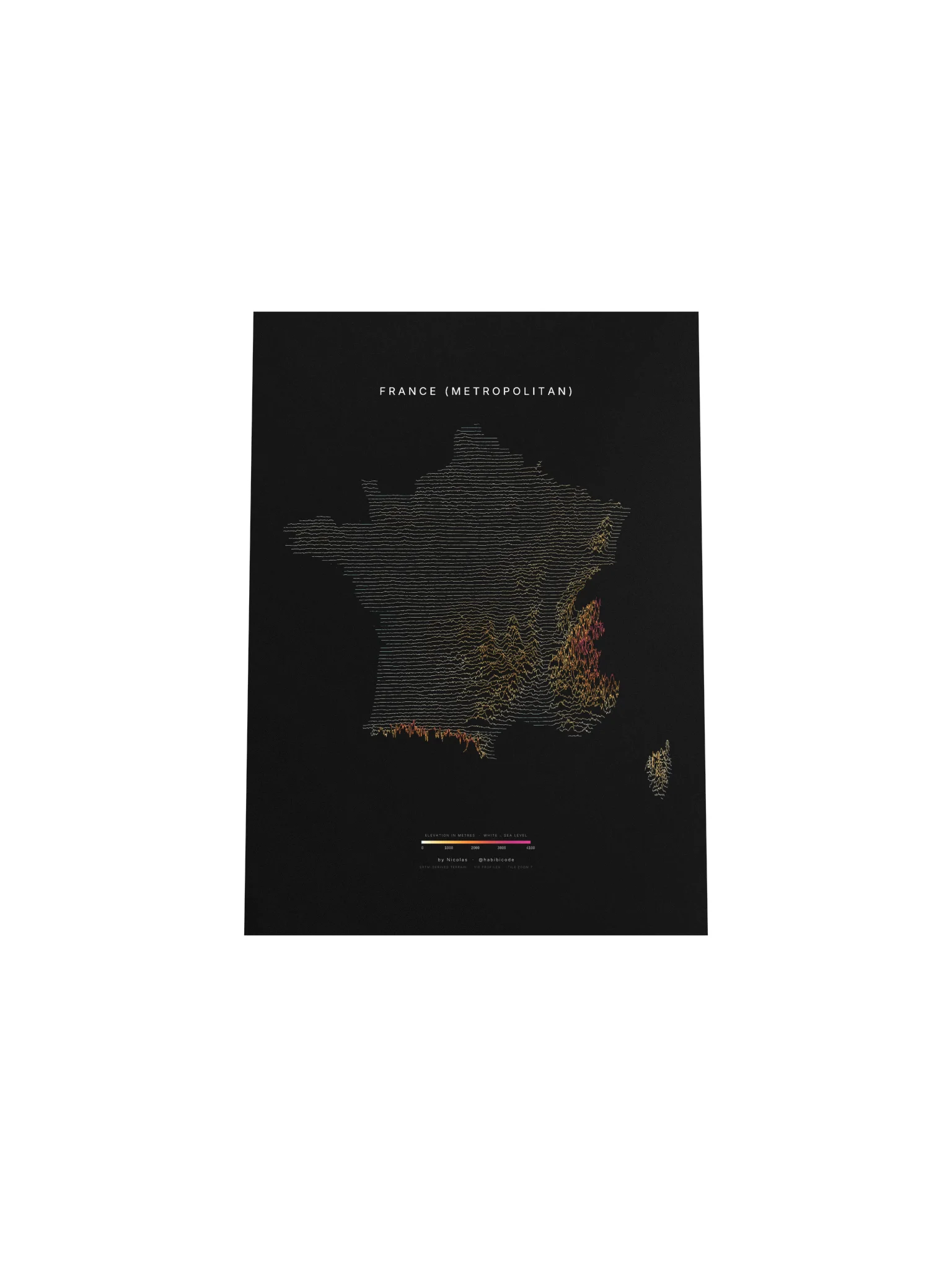 Ridgeline Poster - France (Metropolitan) product image (4)