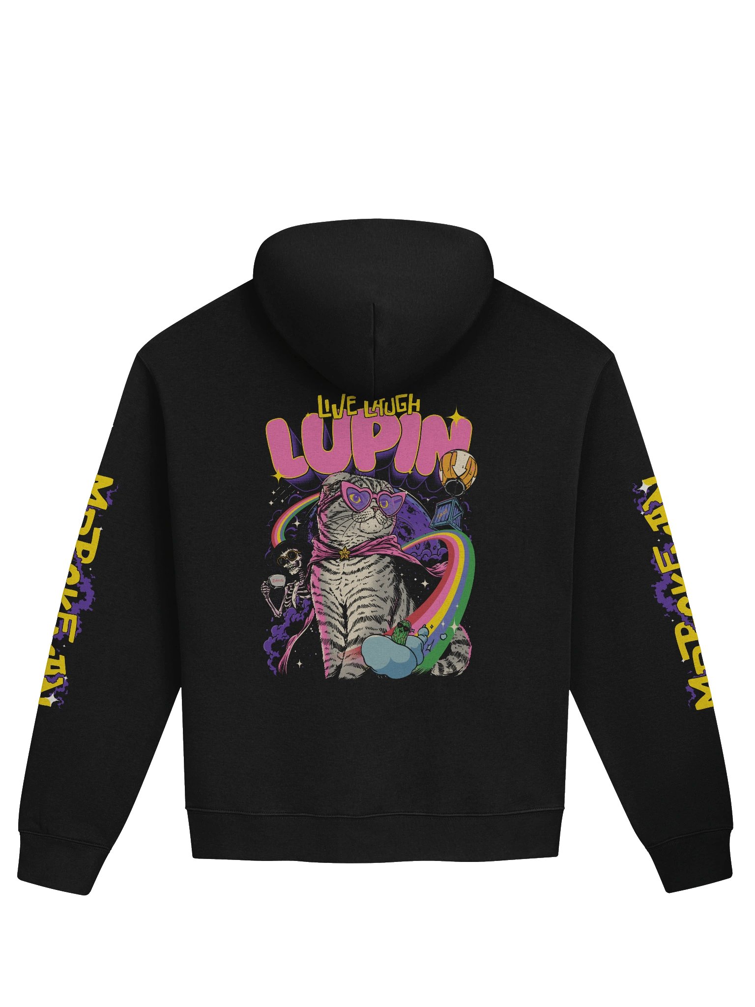 Live Laugh Lupin Oversized Hoodie product image (3)