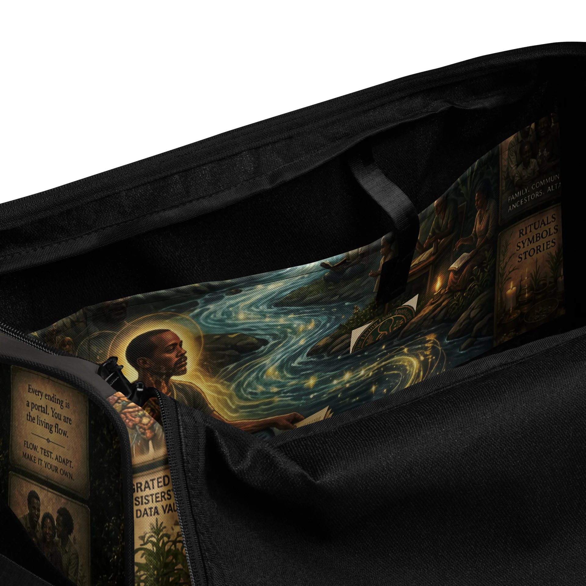Living Flow Apothecary Duffle Bag product image (6)