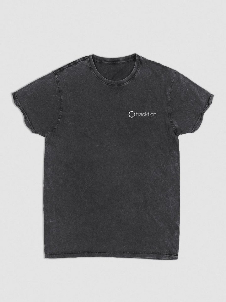 Tracktion Embroidered Denim T-shirt product image (1)