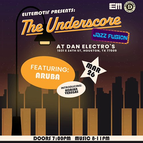 The next installment of our showcase series: The Underscore at Dan Electro's! 

Join us for our Jazz Fusion night as we highl...