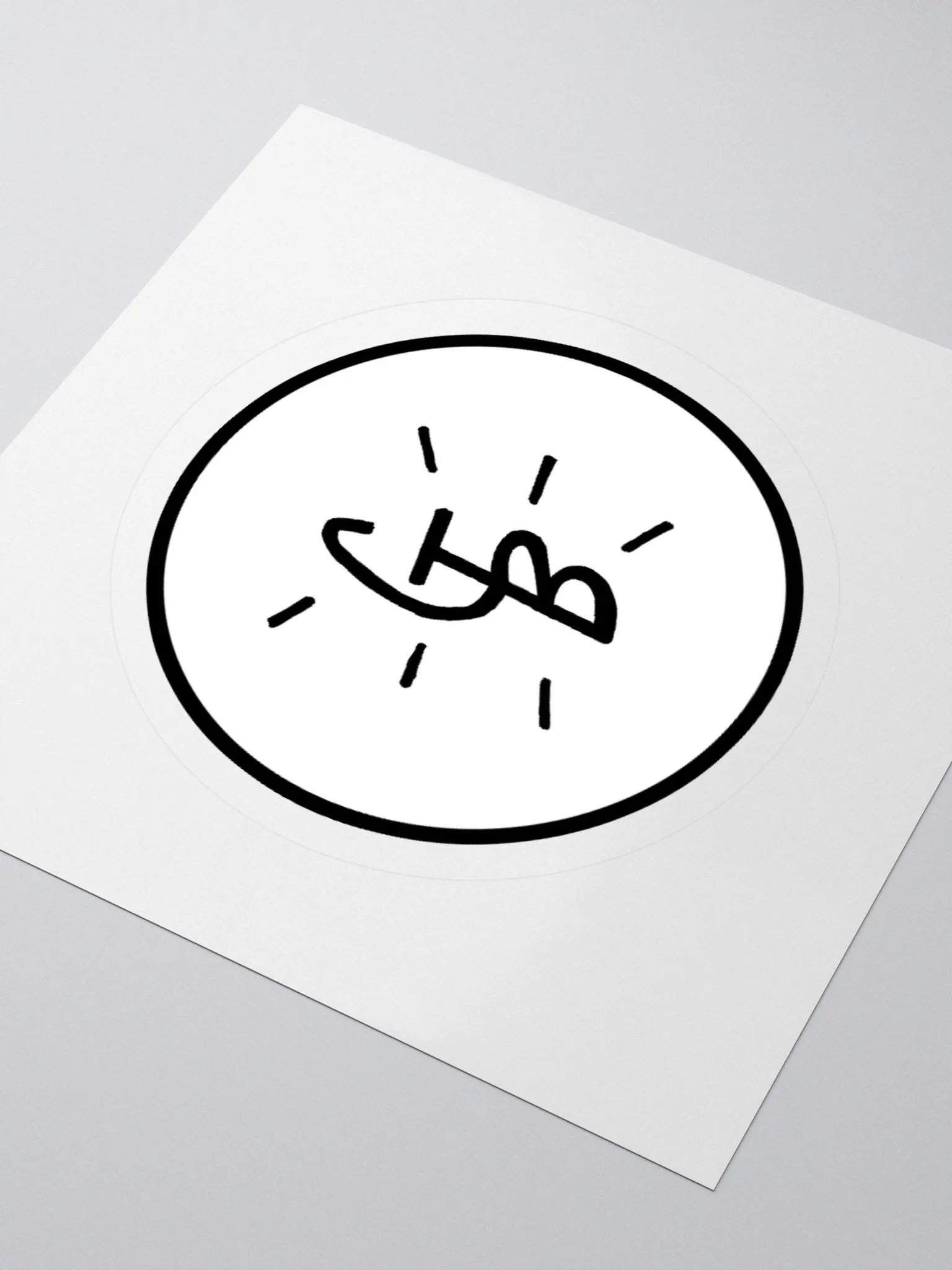 GareTheBear Logo Sticker! product image (7)