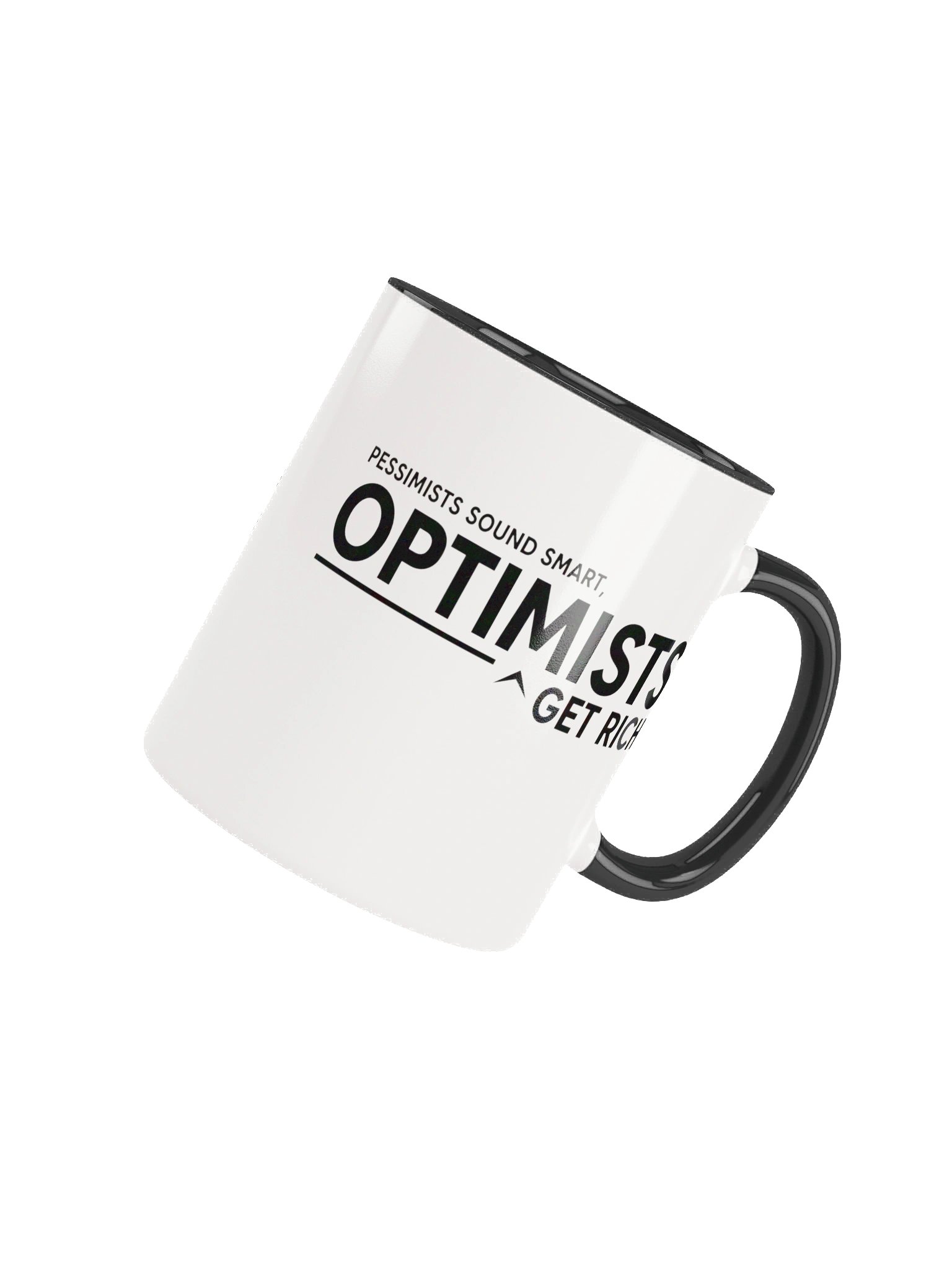 Optimists Get Rich Mug — For the Builders Who Bet on Themselves product image (4)