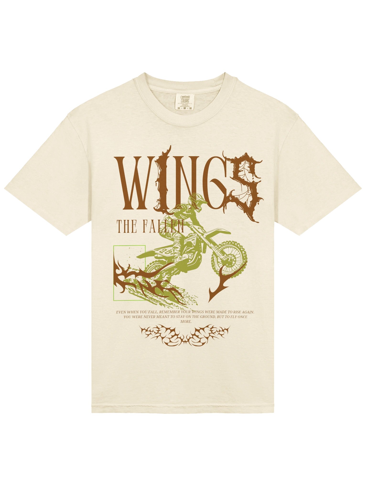 Wings Colored Graphic Tee product image (33)