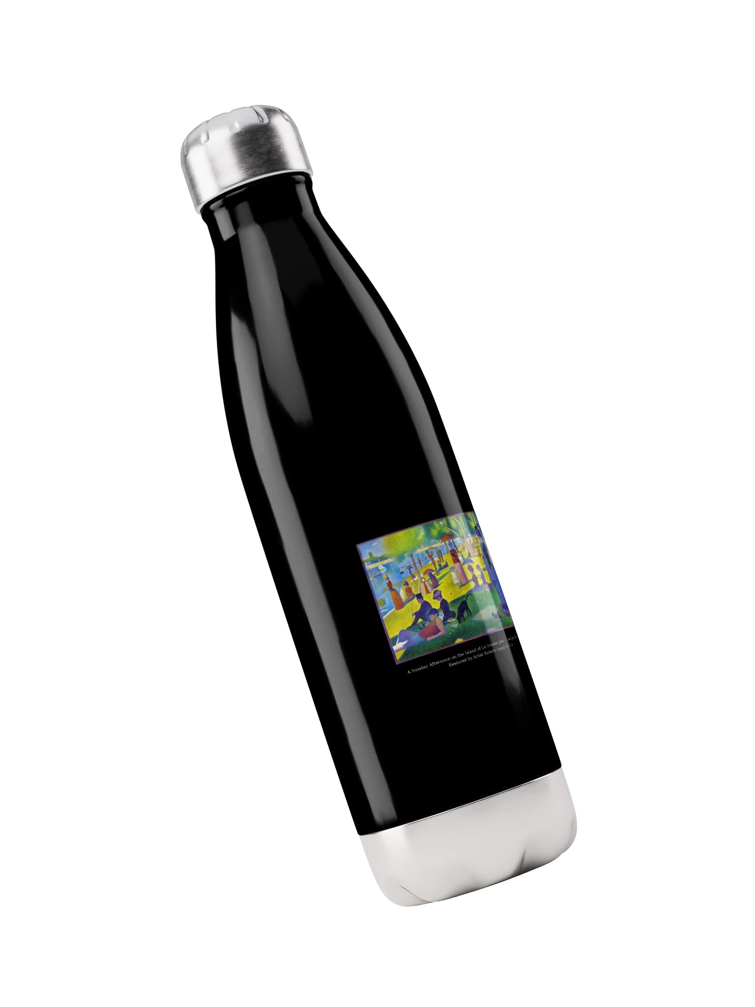 A Sunday Afternoon on the Island of La Grande Jatte — Water Bottle product image (3)