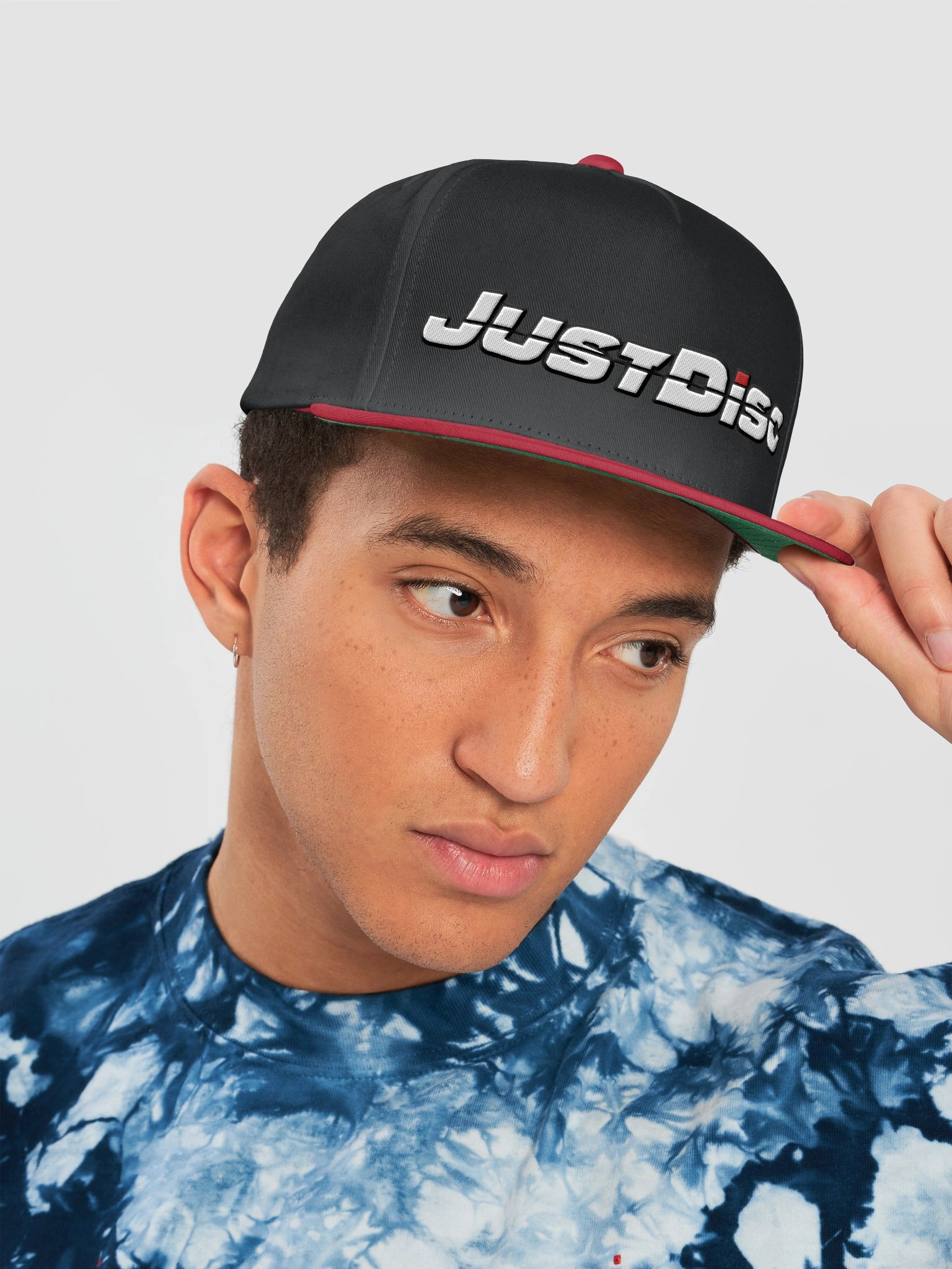 JustDisc Embroidered Snapback Hat product image (5)