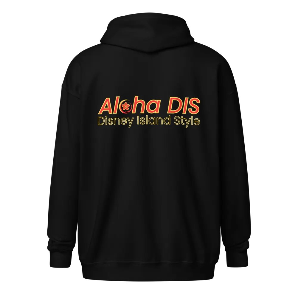 (NEW) Aloha DIS Plumeria Zip Hoodie product image (1)
