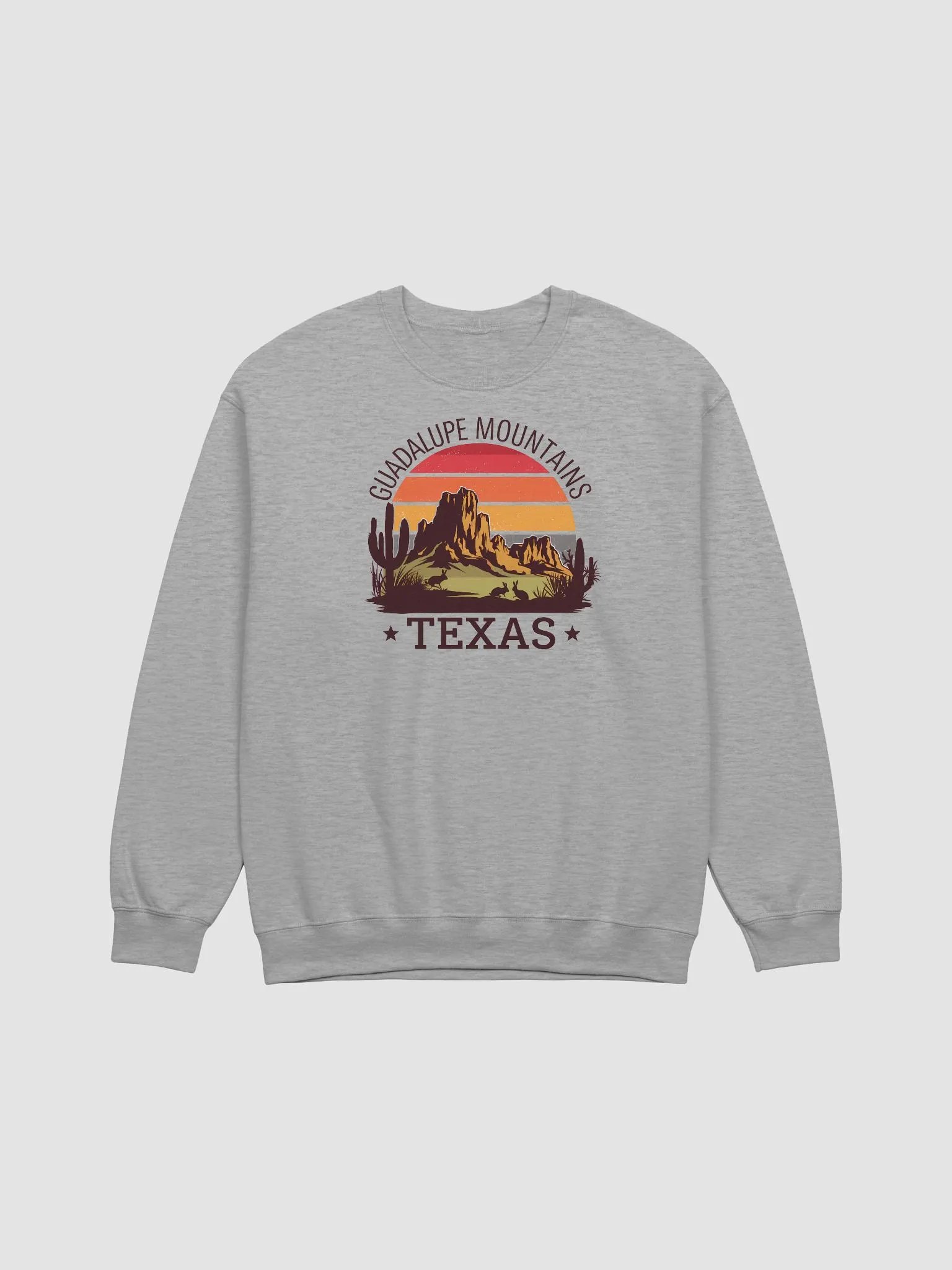 Guadalupe Mountains Sunset Sweatshirt product image (2)