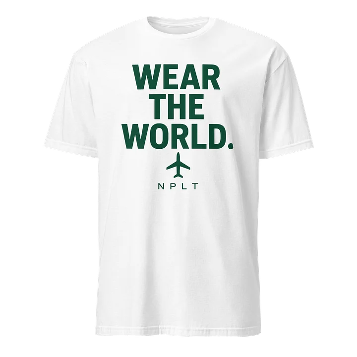 Wear the world t shirt product image (1)