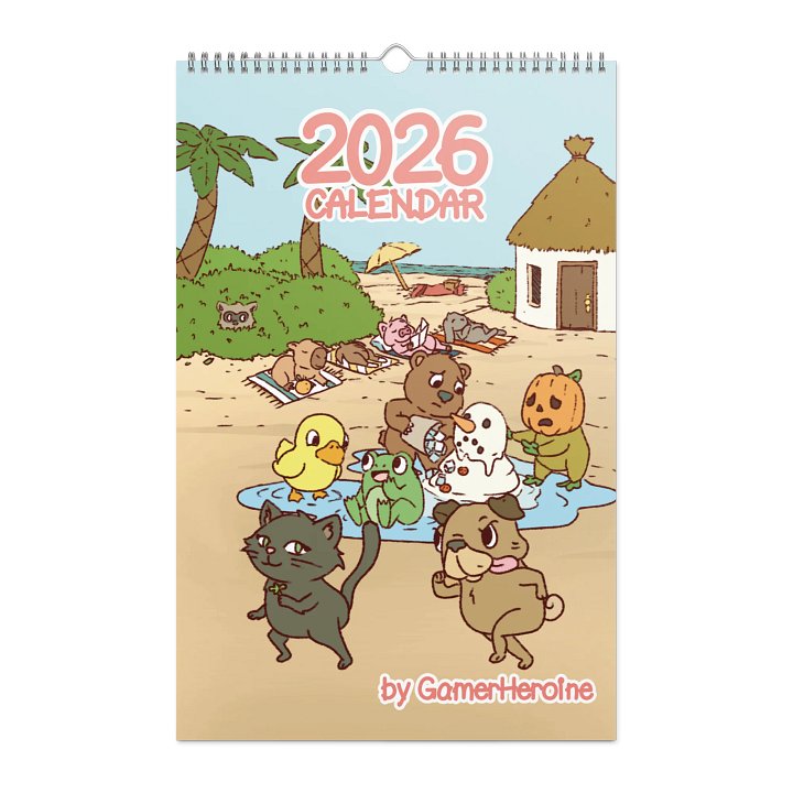 Large Size 2026 Animal Calendar product image (2)