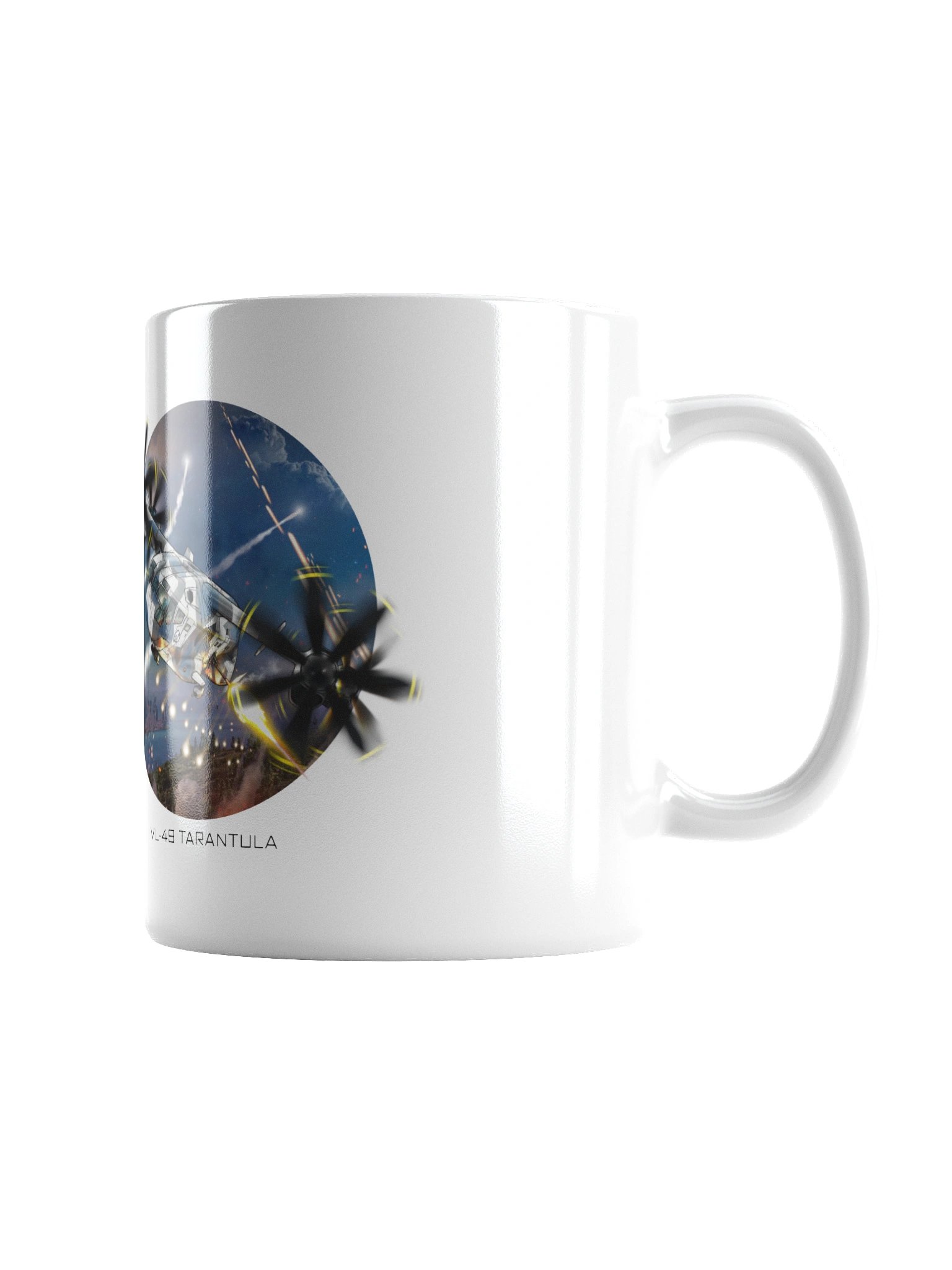 Tarantula Ceramic Mug White product image (4)