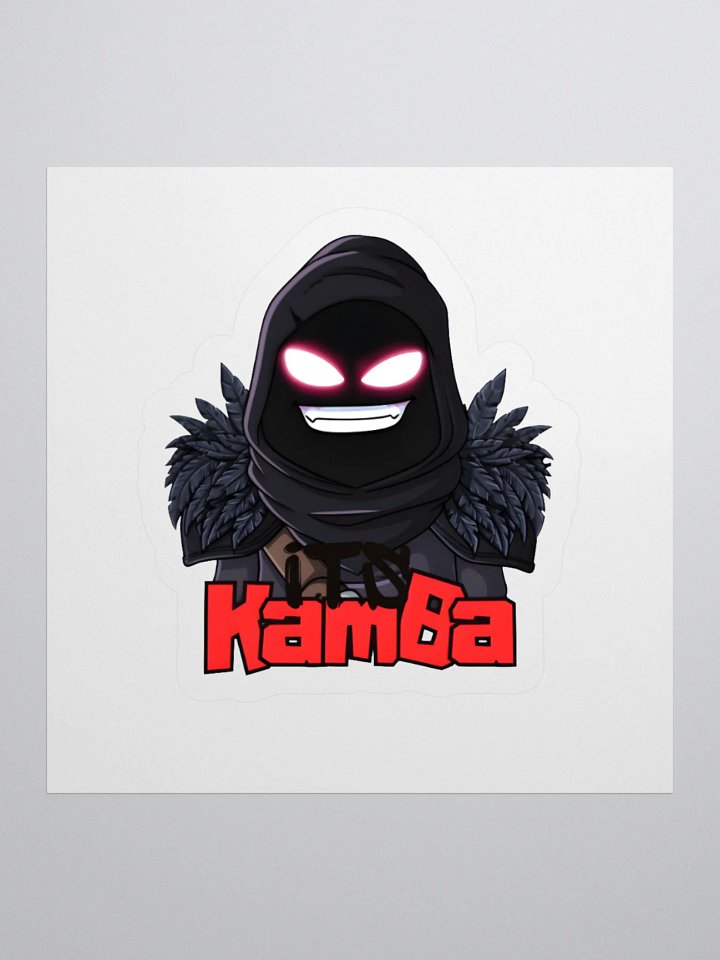 ItsKamba Logo Kiss Cut Stickers product image (1)