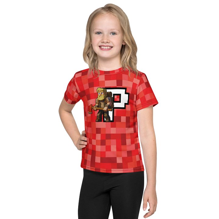 Patient PixelZ Kids T-Shirt (Pixel Red) product image (1)