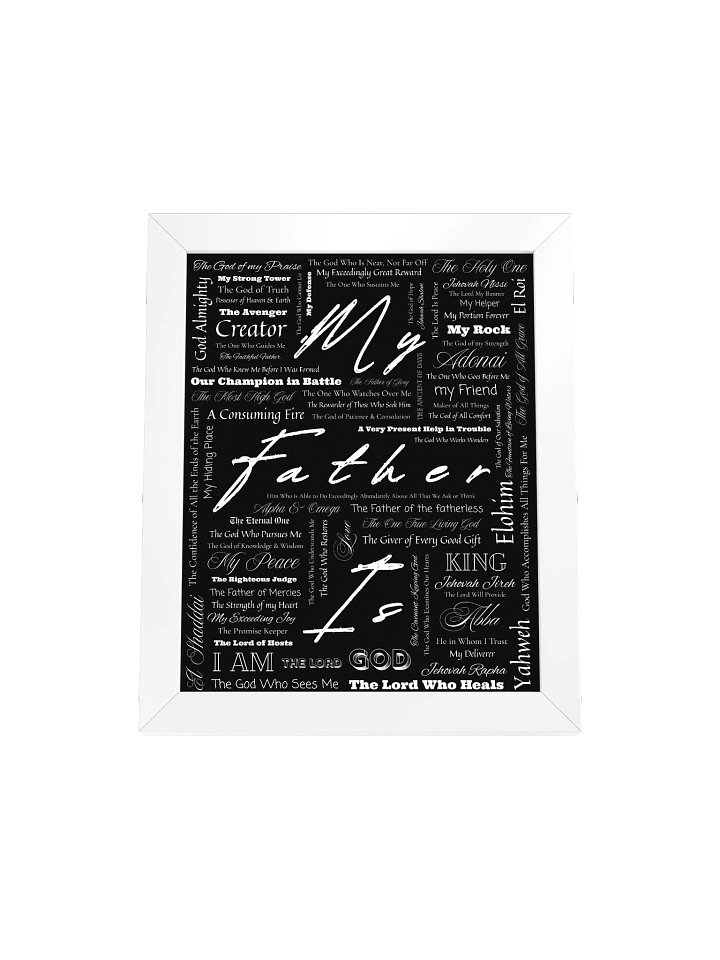 My Father Is Framed Wall Art Piece product image (1)