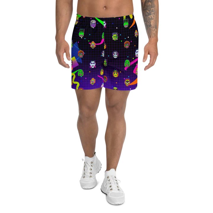 Horror Icons Retro Shorts product image (1)
