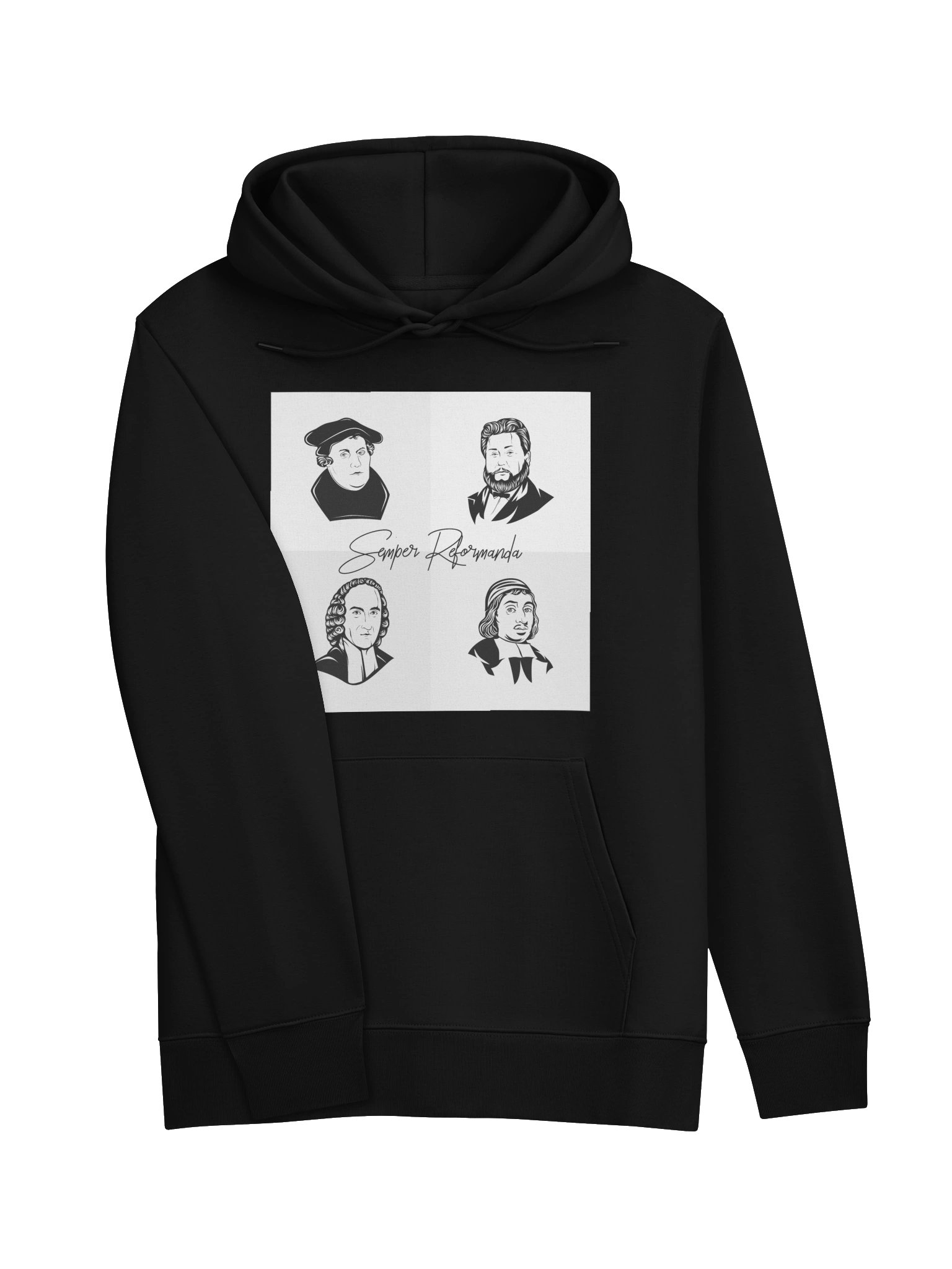 Semper Reformanda Hoodie - Premium / Large Sizes product image (14)