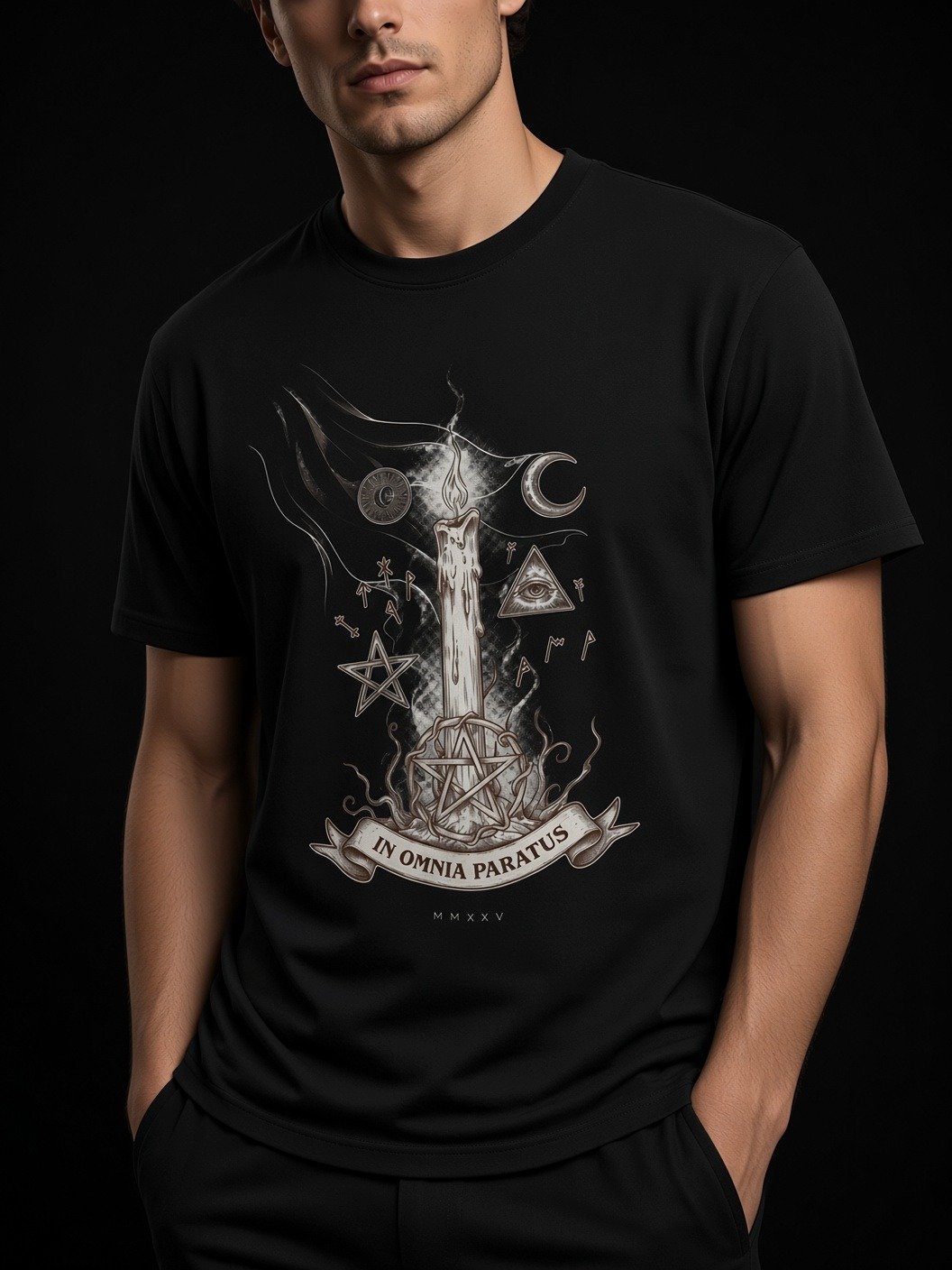 In Omnia Paratus // The Sovereign Flame Heavyweight Tee product image (2)