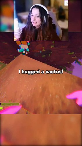 Hugging a Cactus by Accident #funnygaming #nothinglikenova #chaoticgaming #indiegame #PEAK