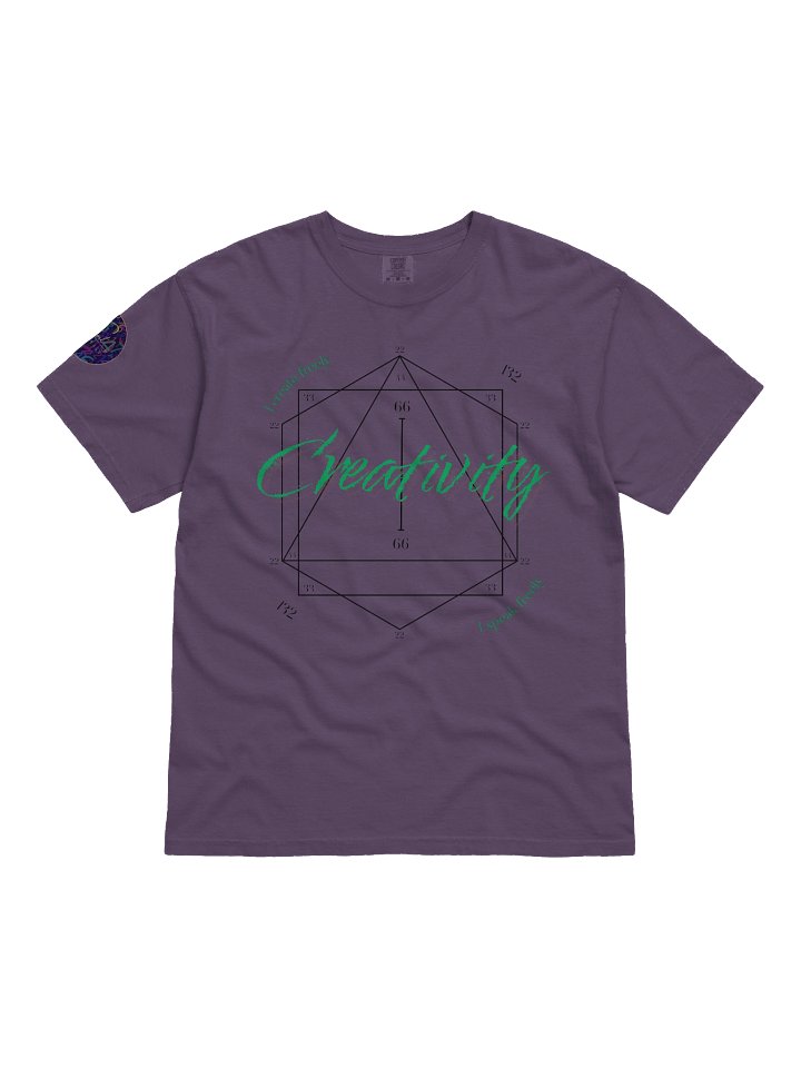 Creativity 132 Vibrational T-Shirt (green) product image (2)