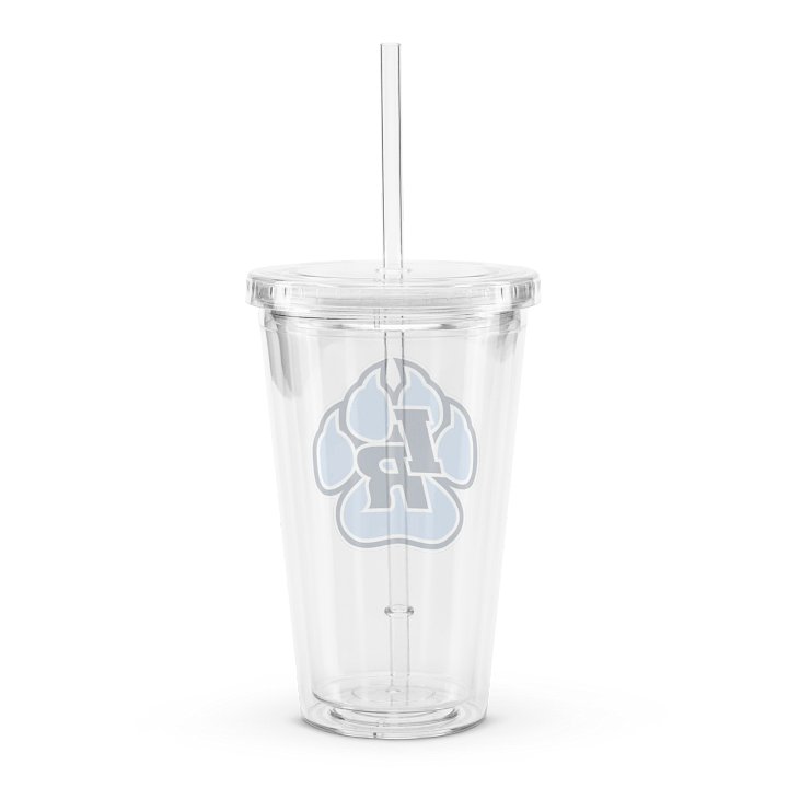 Double Walled Clear Plastic Tumbler (16 oz) - Columbia Paw product image (2)