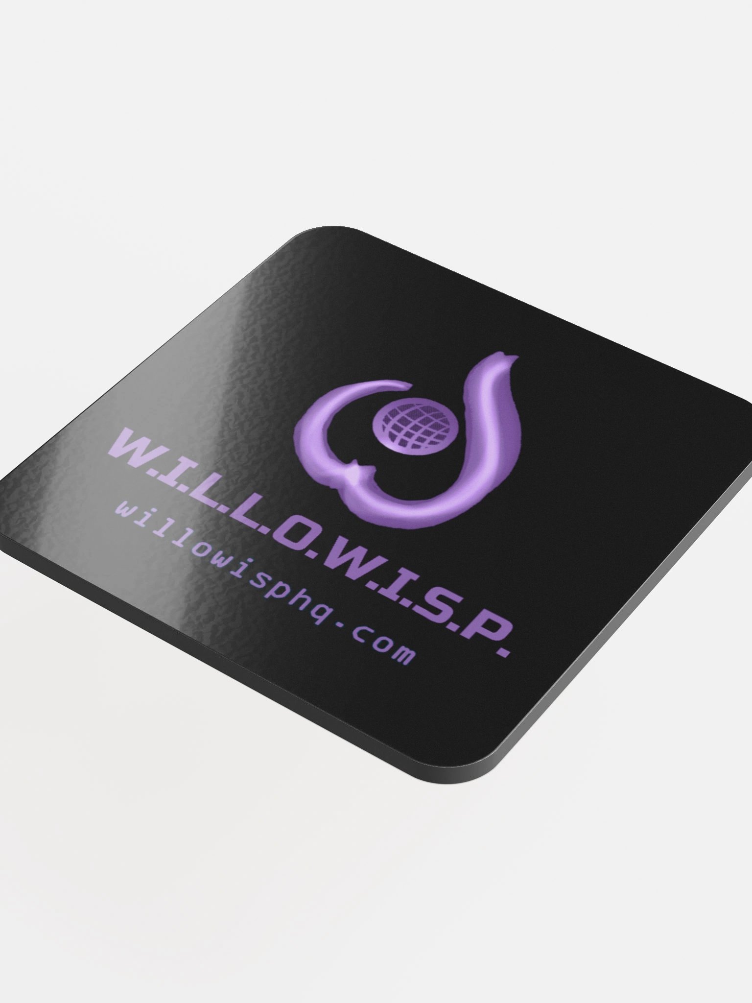 WILLOWISP Super Cork Coaster (black) product image (4)