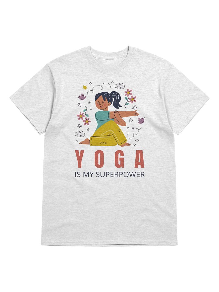 Yoga is My Superpower Graphic Tee product image (1)