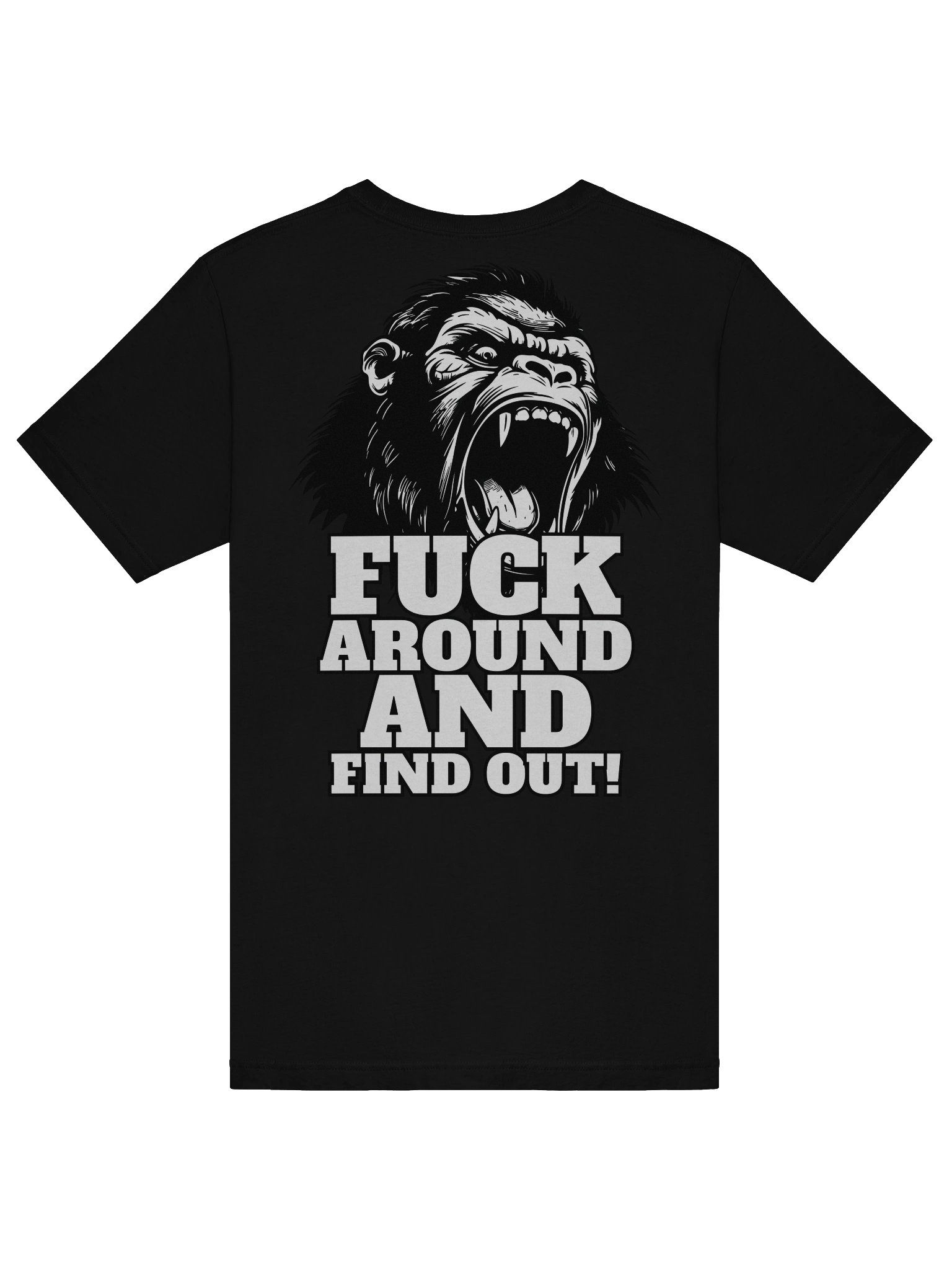 Repulsive “FAFO” Gorilla - Basic Tee product image (11)