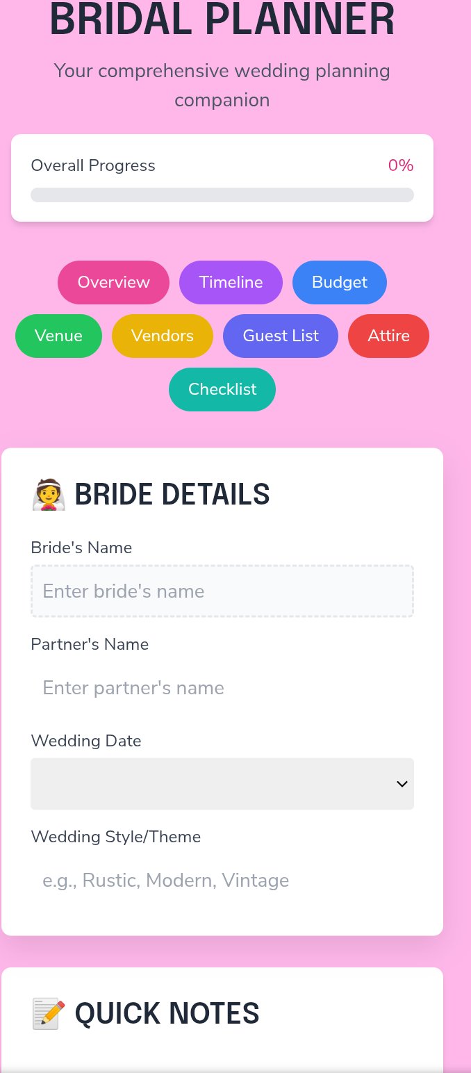 The Most Comprehensive Digital Wedding Planner product image (4)