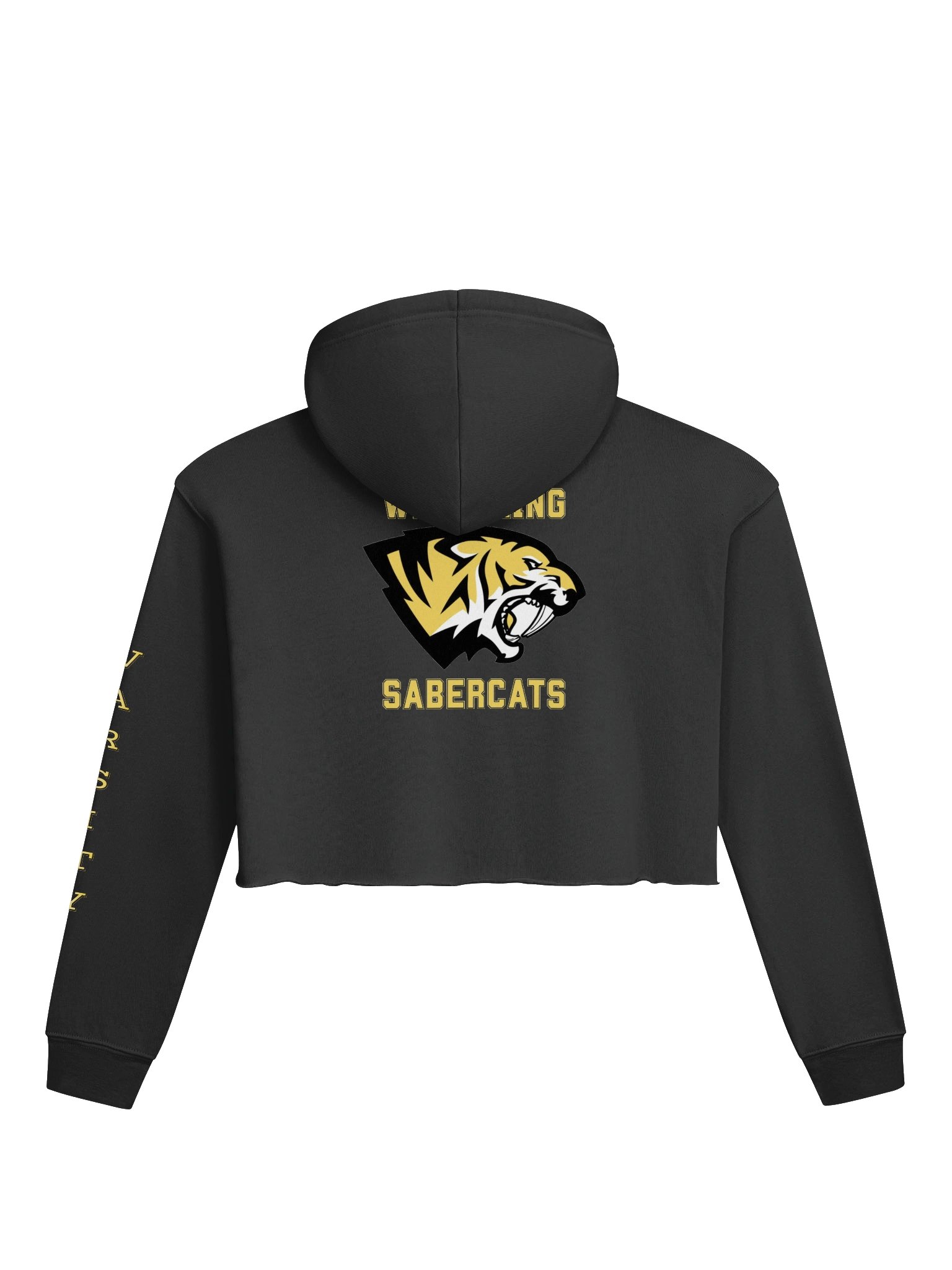 Saguaro Sabercats Wrestling Crop Hoodie product image (2)