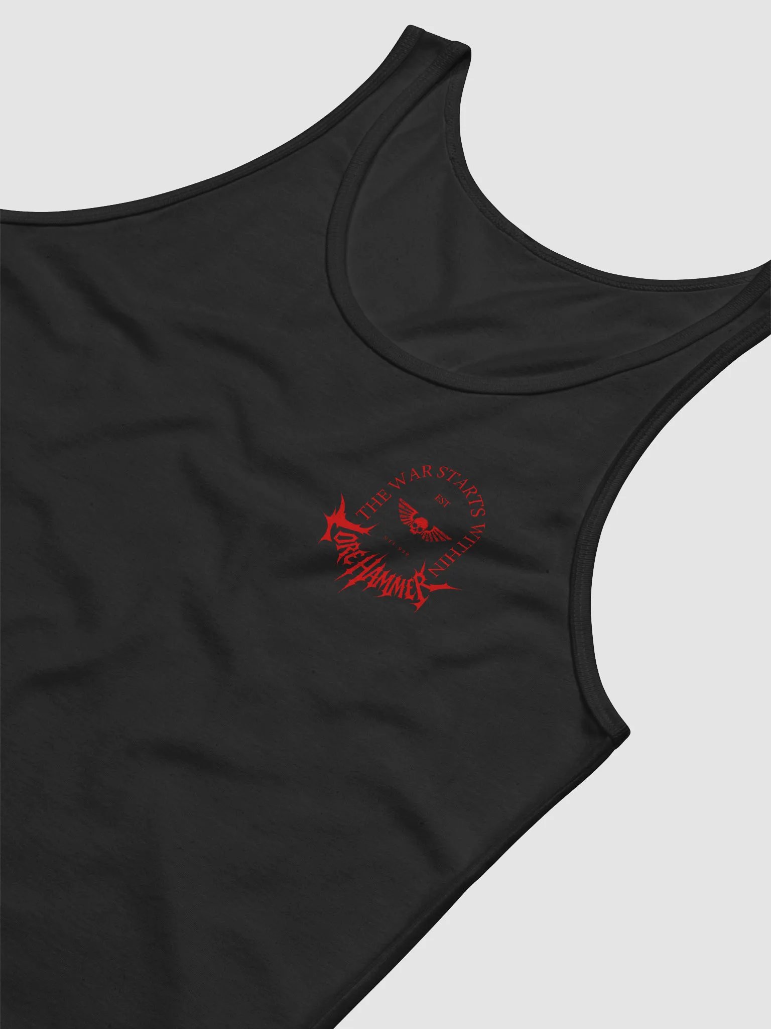 WAR WITHIN DELUXE MENS GYM TANK - DARK product image (6)