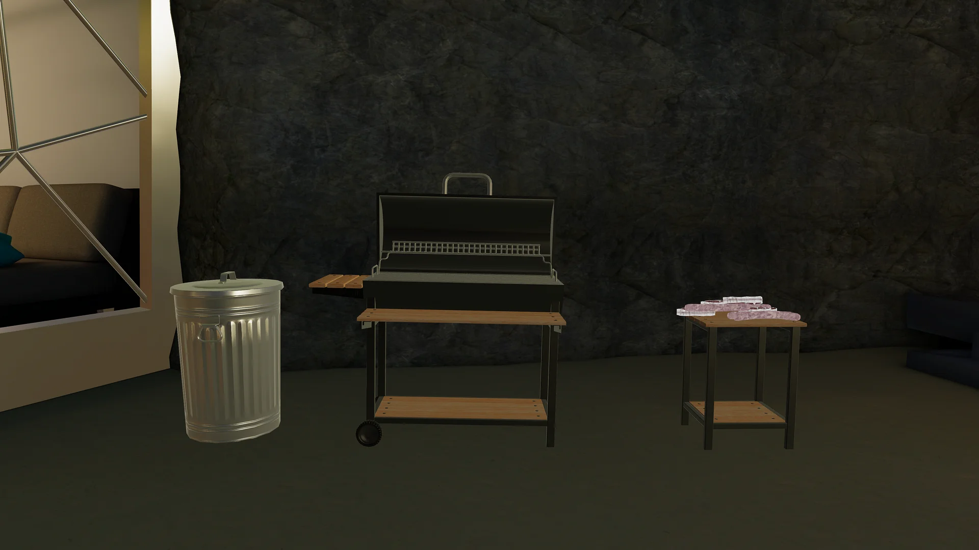 [VRChat Asset] Barbecue System — Interactive Grill for VRChat product image (2)