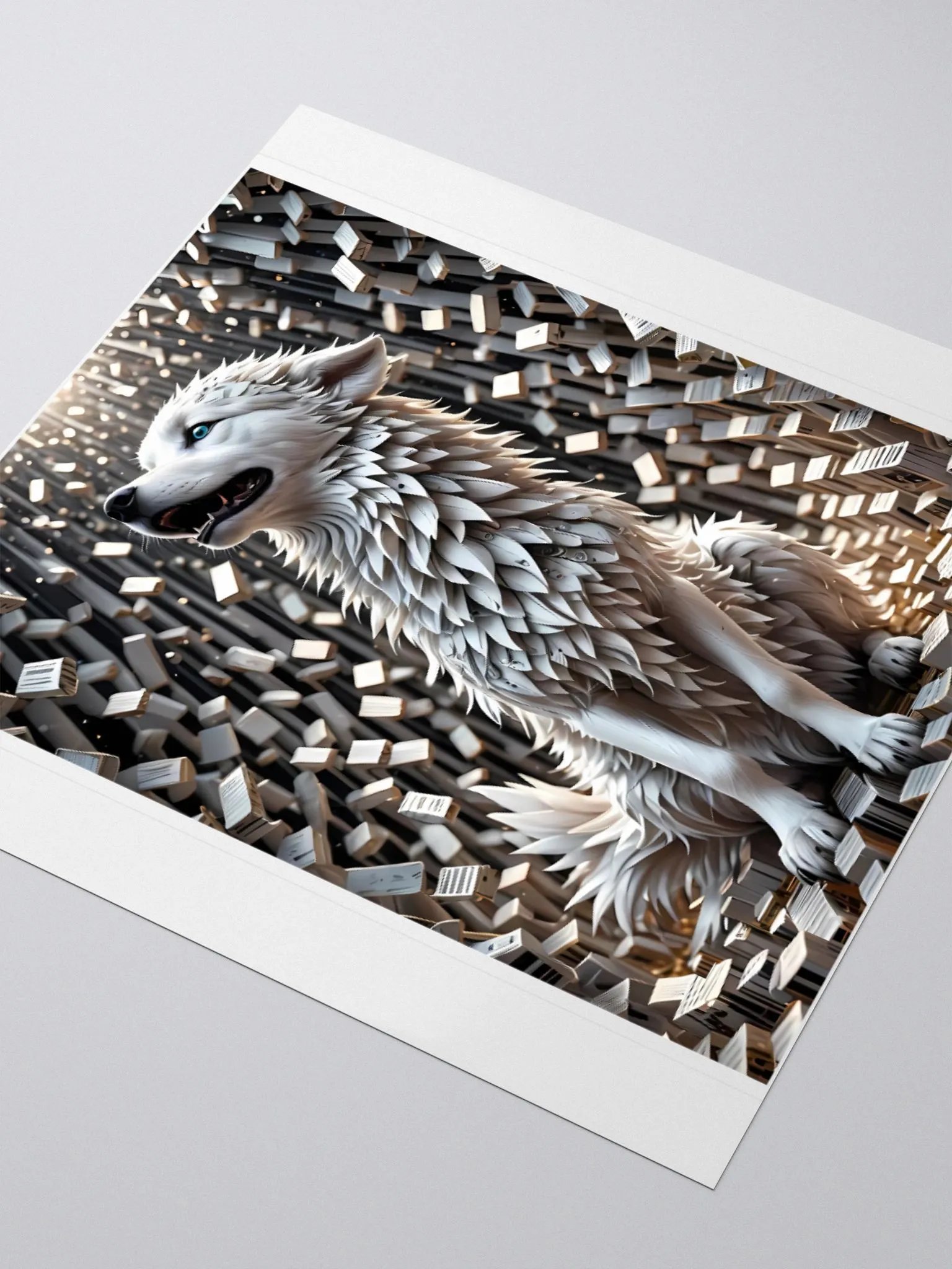 Mystic Wolf Kiss Cut Stickers product image (10)