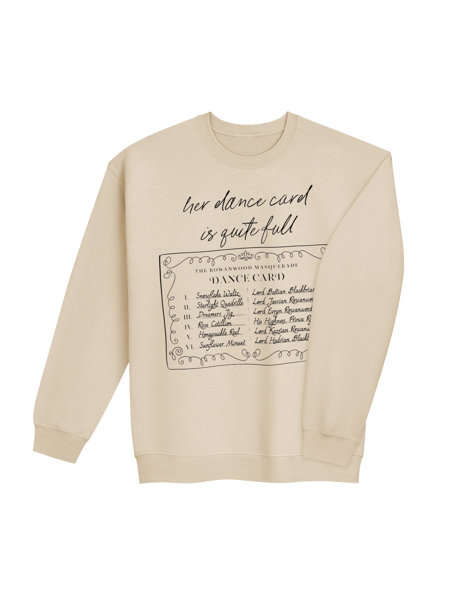 Dance Card Sweatshirt product image (13)
