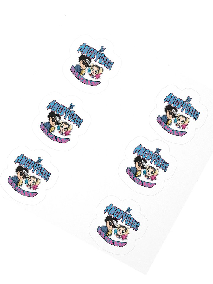 Angrygeeks Cartoon Stickers product image (4)