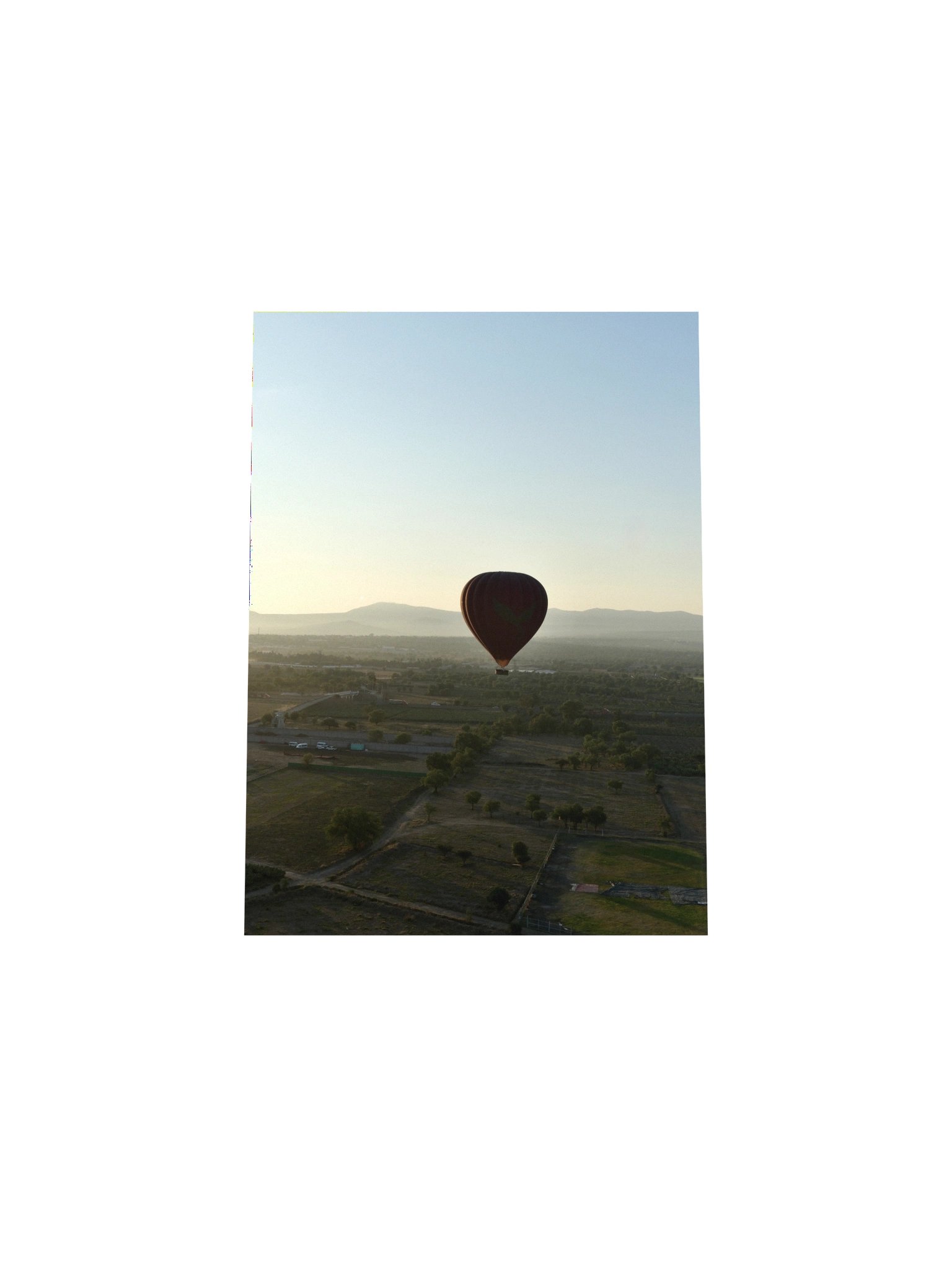 Teotihuacan - Hot Air Balloon at Dawn – (Print Only) product image (23)