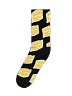 Footlong Nachos Logo Pattern Socks