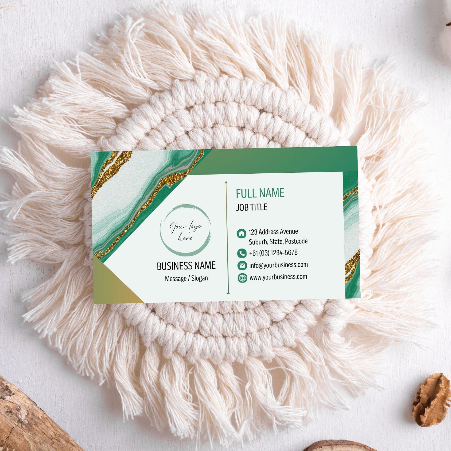 Esmeralda - Business Card Template product image (2)